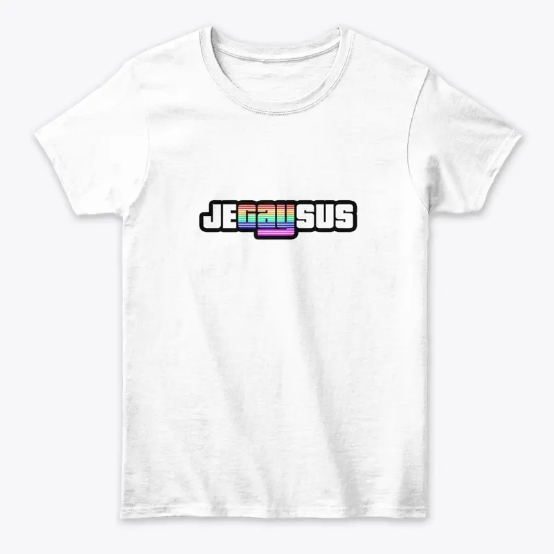 jeGaysus Logo 80's Arcade